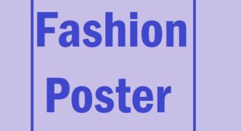 Fashion Poster Format