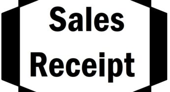 Sales Receipt Template