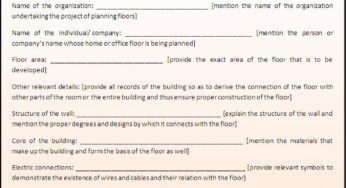 Floor Plan Template