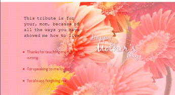 Mother Day Flyer