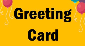 Greeting Card Template