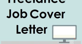 Freelance Job Cover Letter Template