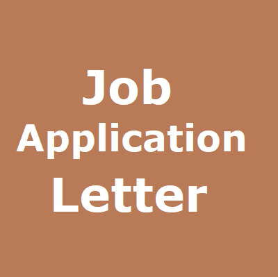 job application letter