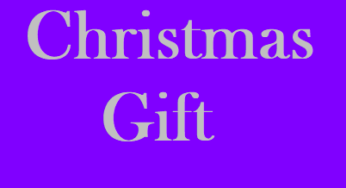 Christmas Gift Template