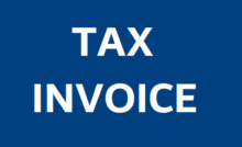 Tax Invoice Template