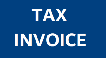 Tax Invoice Template