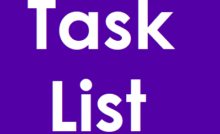 Task List Template